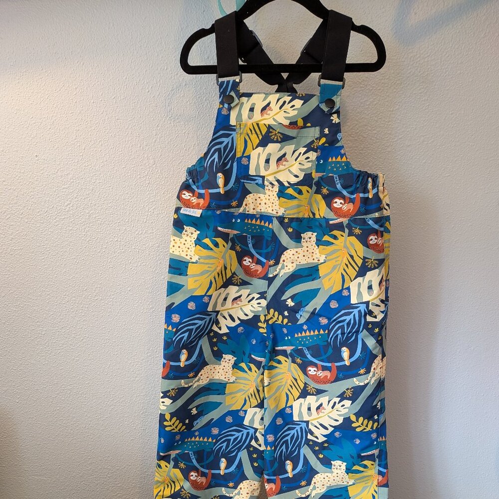 JAN & JUL Waterproof Rain Bib Pants Overalls - 4T